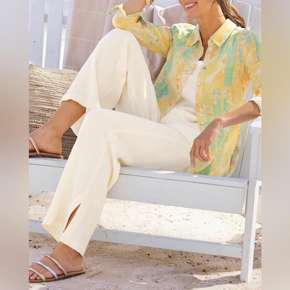 Soft Surroundings Pants - Soft Surroundings Pants Key Biscayne Gauze Pants